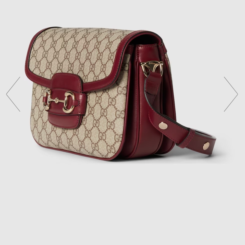 Gucci Beige and Red Women's Bag